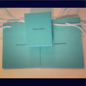 Tiffany & Co. Gift bags and gift box